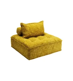 Fotel ELEMENT PORTOFINO 106 cm żółty