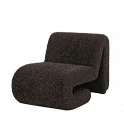 Fotel EME RIZO 58 cm kasztanowy