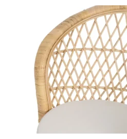 Fotel ENSO 84 cm ratan naturalny