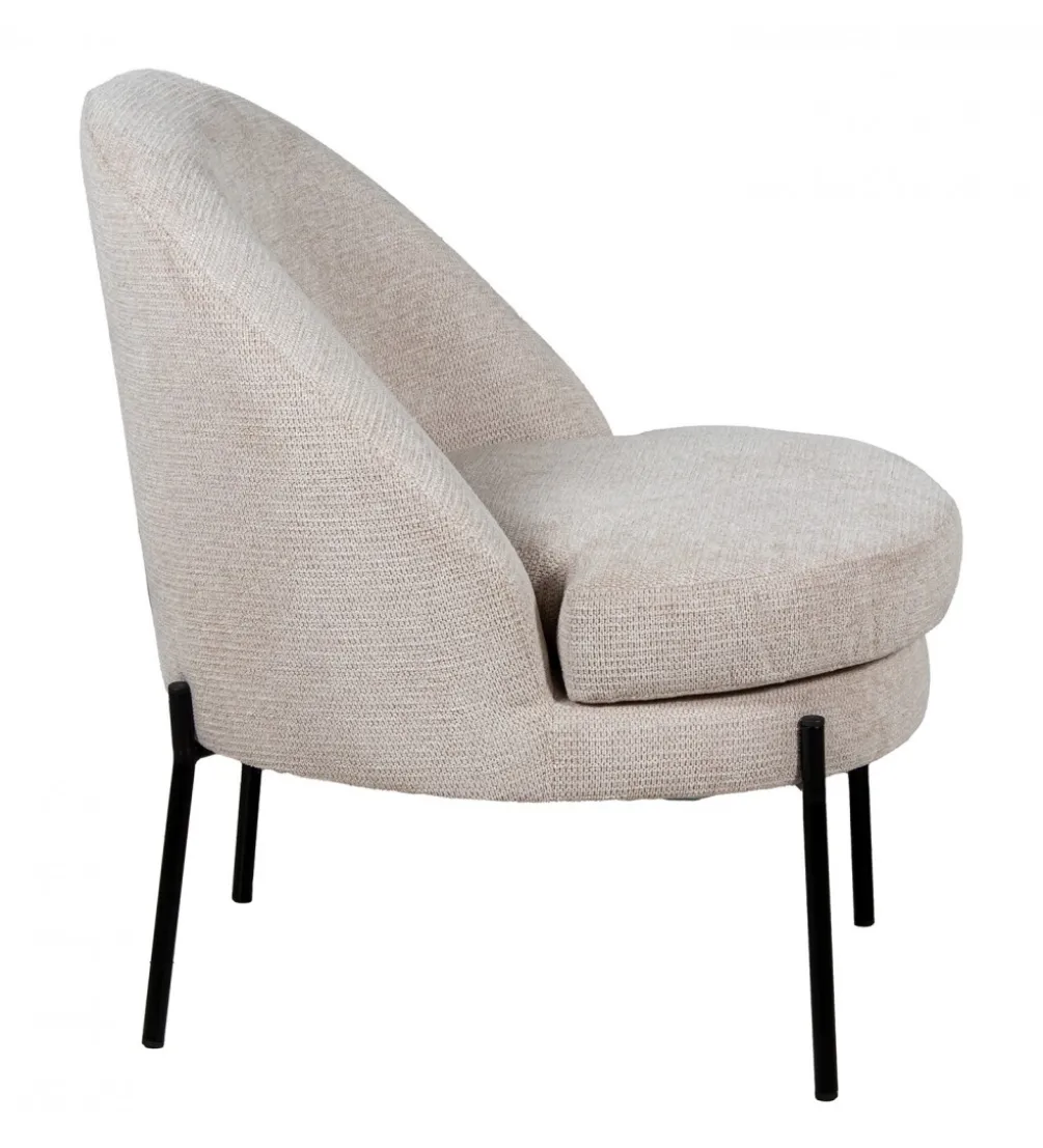 Fotel FATERNO 78 cm beżowego