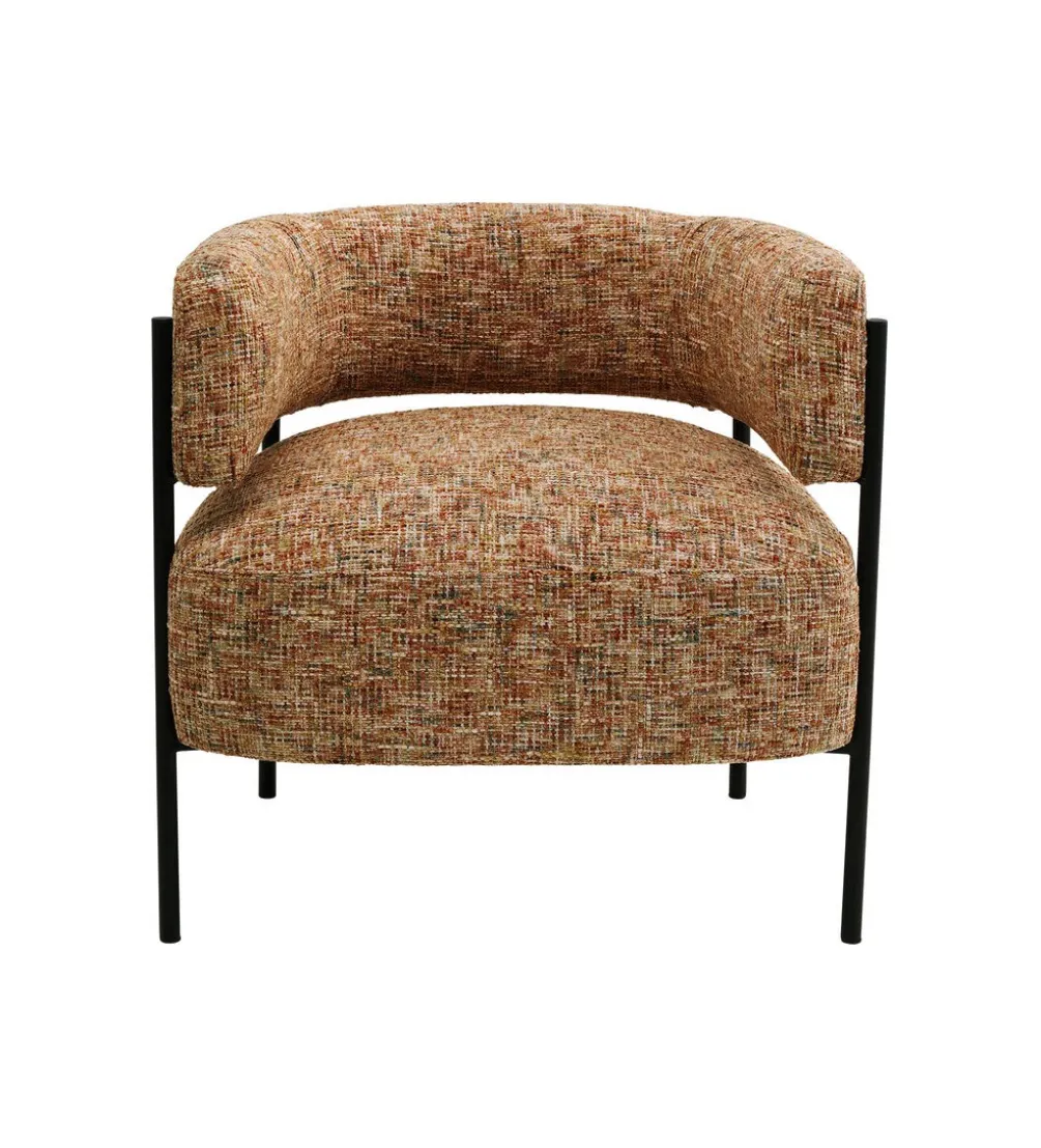 Fotel LILJA 101 cm melanż