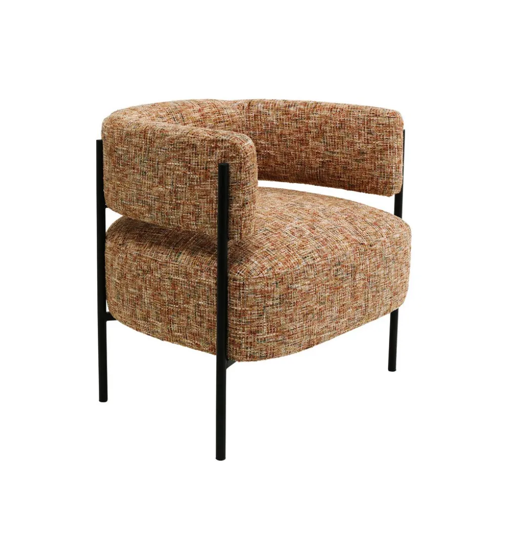 Fotel LILJA 101 cm melanż