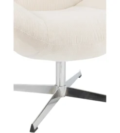 Fotel LOUNGERI 79 cm kremowe