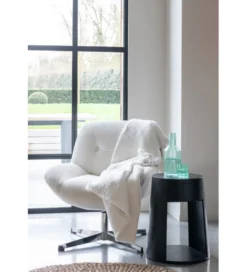 Fotel LOUNGERI 79 cm kremowe