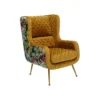 Fotel NONNA JUNGLE 103 cm welur