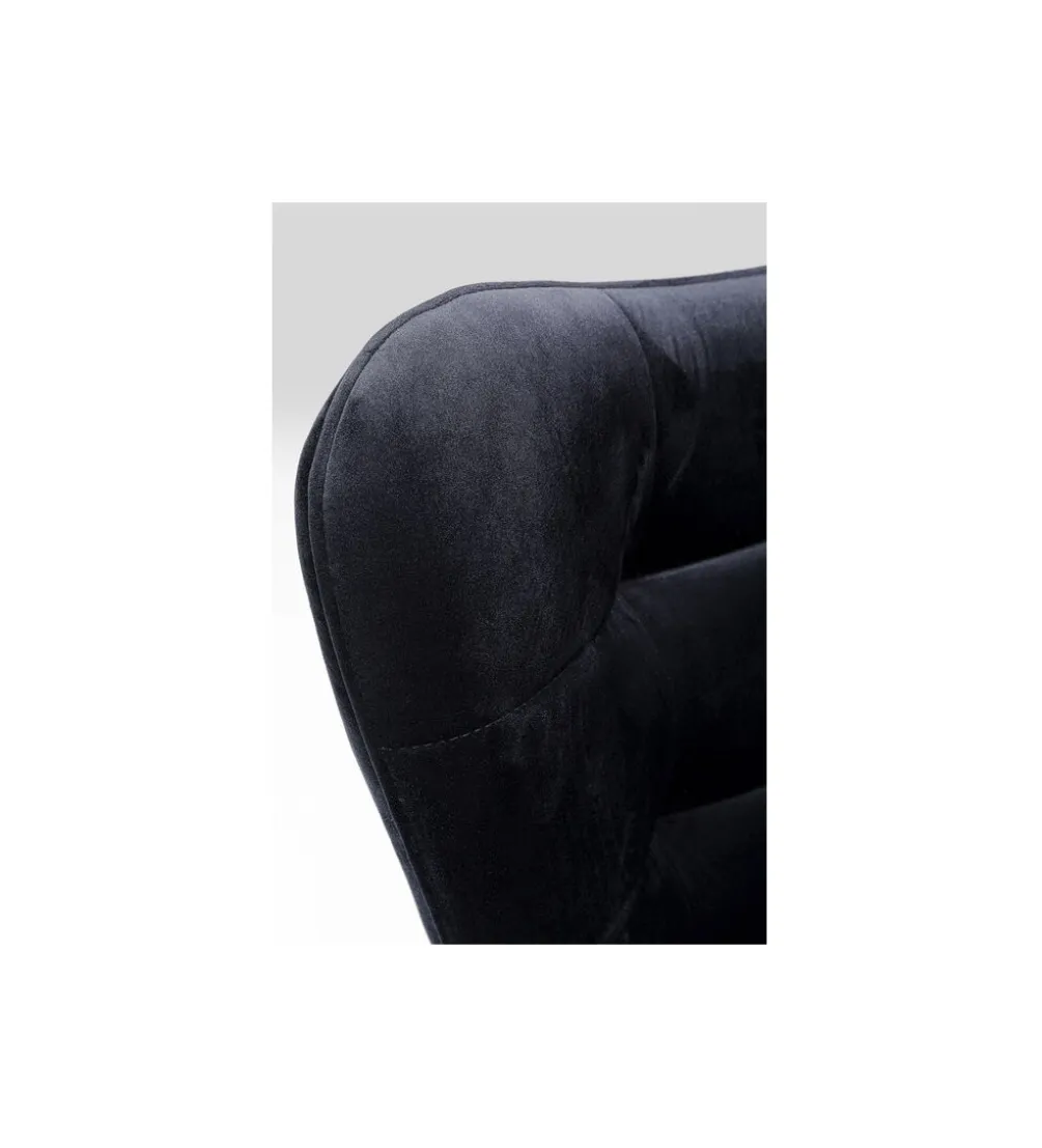 Fotel obrotowe OSCAR czarny chenille