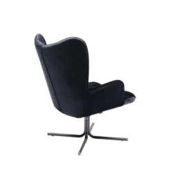 Fotel obrotowe OSCAR czarny chenille