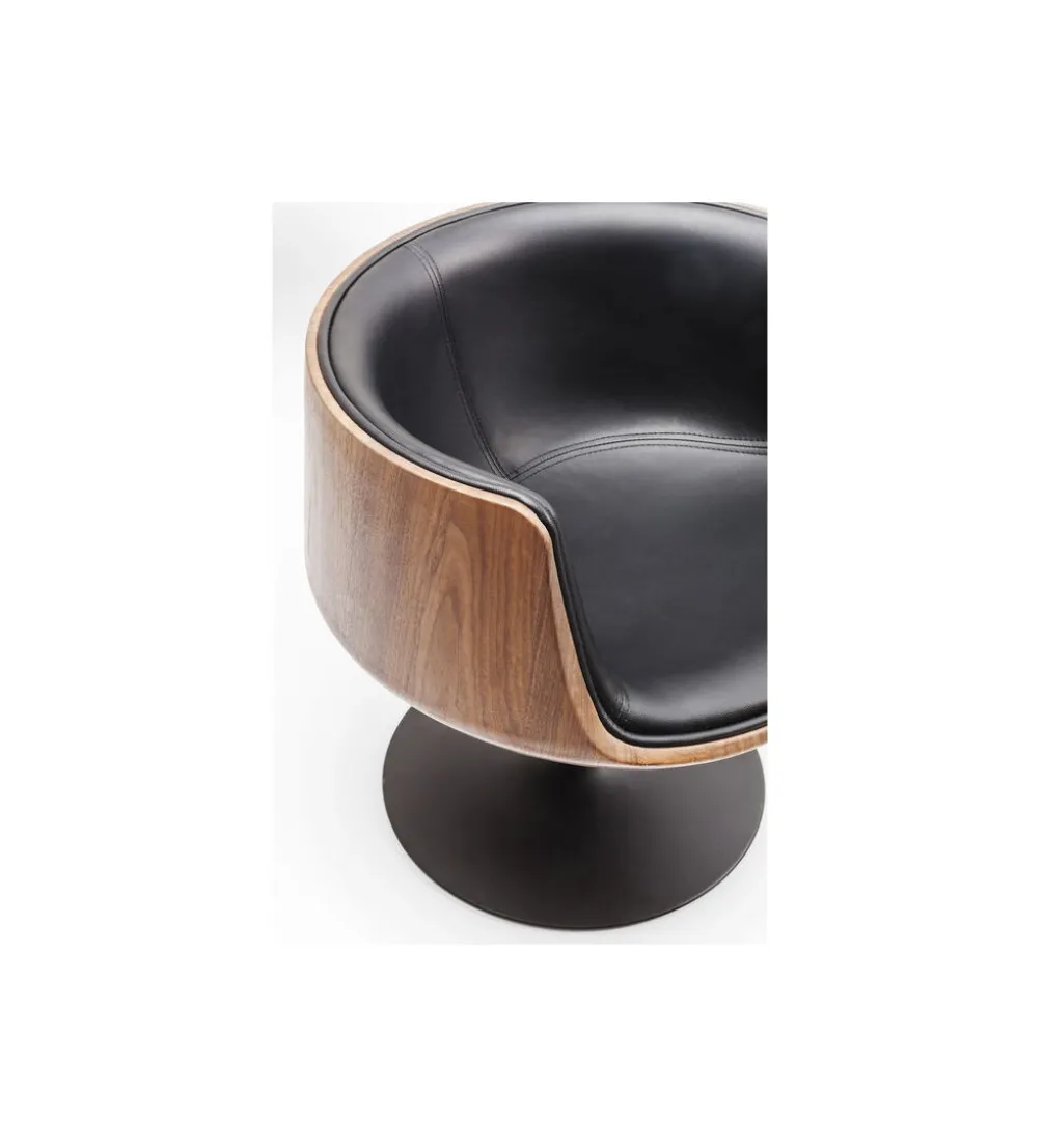 Fotel obrotowy CLUB WALNUT