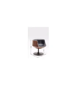Fotel obrotowy CLUB WALNUT