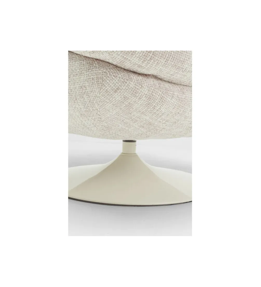 Fotel obrotowy COSY 86 cm beżowy