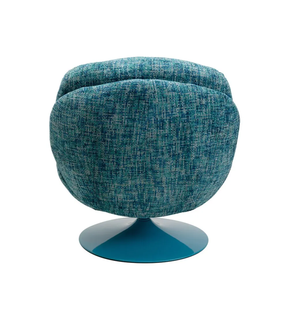 Fotel obrotowy COSY 86 cm niebieski