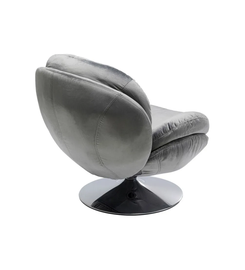 Fotel obrotowy COSY 86 cm szary