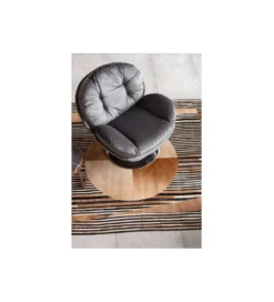 Fotel obrotowy COSY 86 cm szary