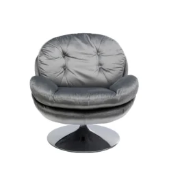 Fotel obrotowy COSY 86 cm szary