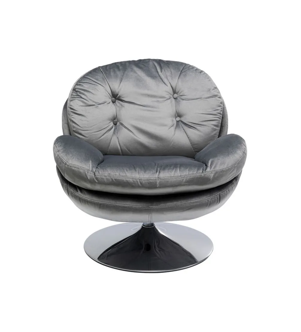 Fotel obrotowy COSY 86 cm szary