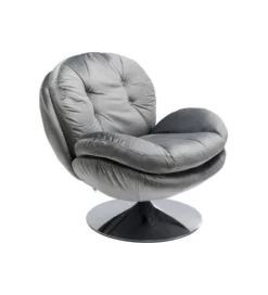 Fotel obrotowy COSY 86 cm szary