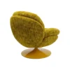 Fotel obrotowy COSY 86 cm żółty