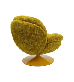 Fotel obrotowy COSY 86 cm żółty