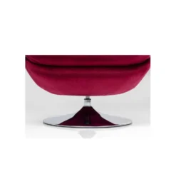 Fotel obrotowy COSY 86 cm wiśniowy