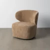 Fotel obrotowy GIRATORIO 74 cm taupe