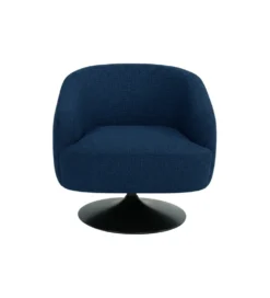 Fotel obrotowy RASANY 73 cm granatowy