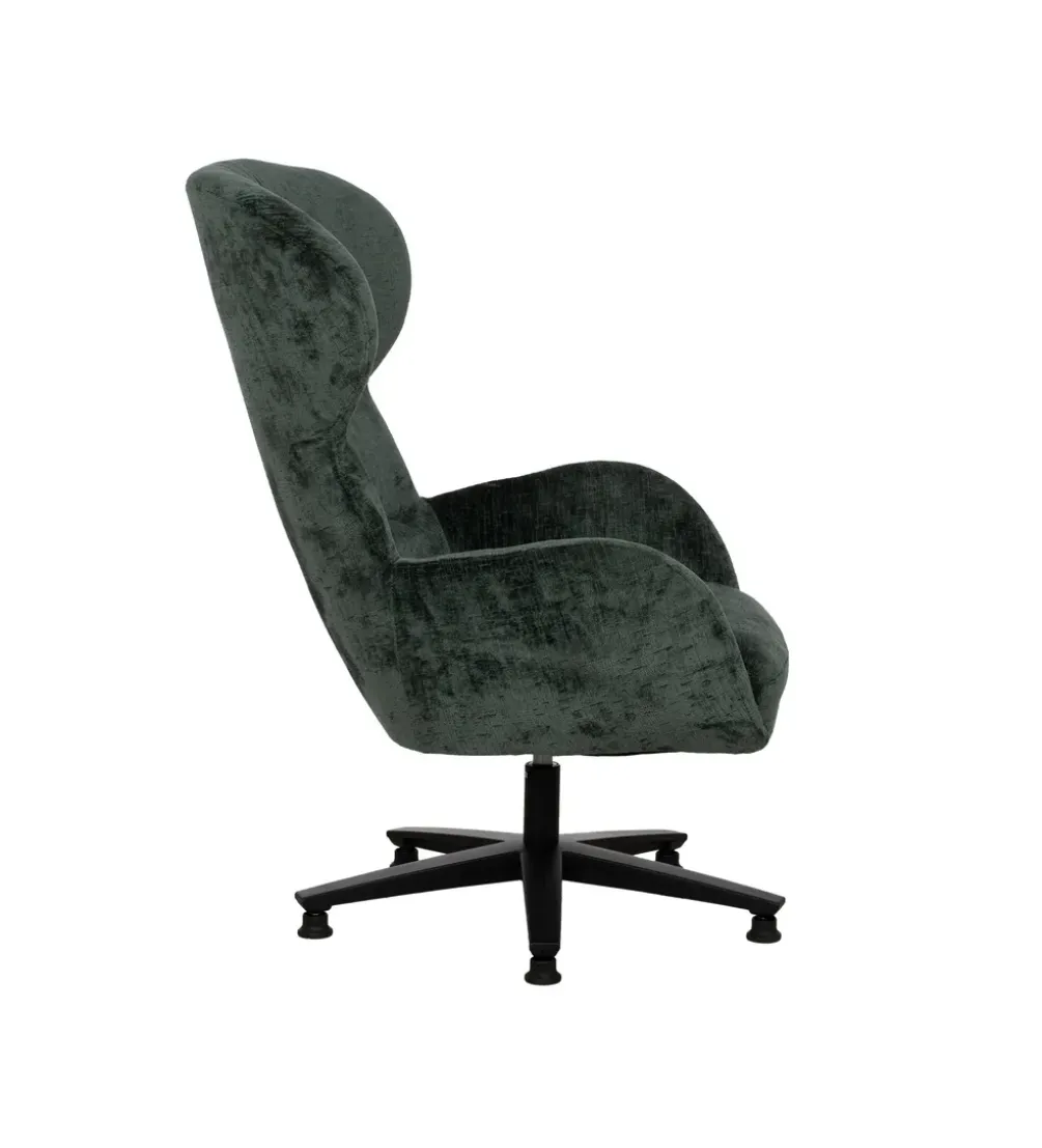 Fotel obrotowy REVOLVING 104 cm zielony