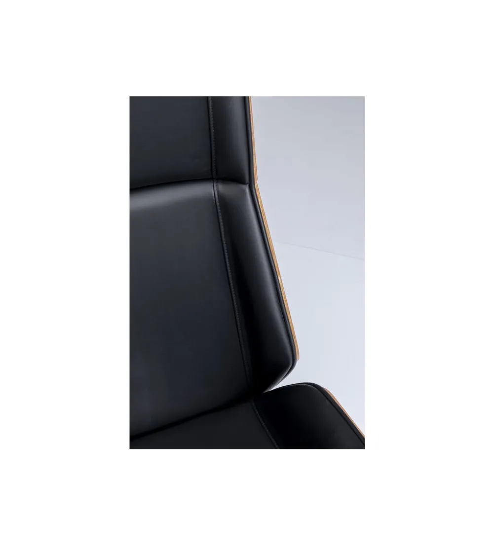 Fotel obrotowy ROUVEN 120 cm czarny