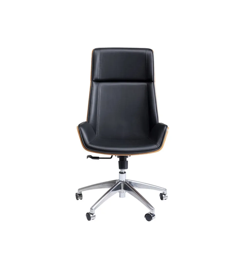 Fotel obrotowy ROUVEN 120 cm czarny
