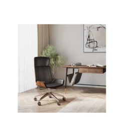 Fotel obrotowy ROUVEN 120 cm czarny