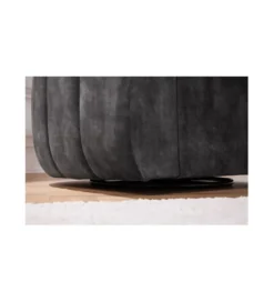 Fotel obrotowy 360 stopni LINO 103 cm ciemnoszary