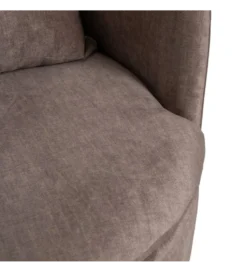 Fotel obrotowy SUMUTN 84 cm taupe