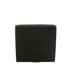 Fotel obrotowy Swivel Bouclé 83 cm czarny