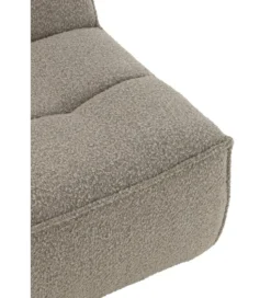 Fotel obrotowy Swivel Bouclé  83 cm taupe