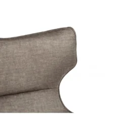 Fotel obrotowy VOGUE welwet taupe