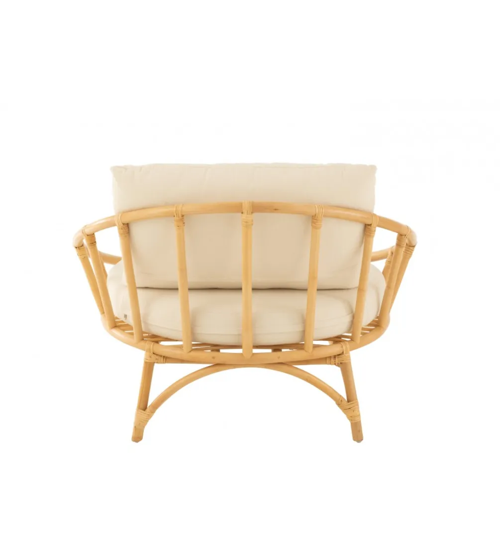 Fotel ogrodowy KILA 98 cm naturalny