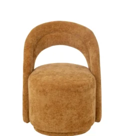 Fotel OSAMIN 80 cm ochra