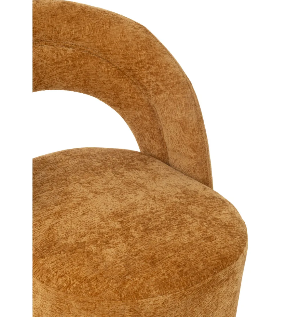 Fotel OSAMIN 80 cm ochra
