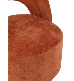 Fotel OSAMIN 80 cm pomarańczowy