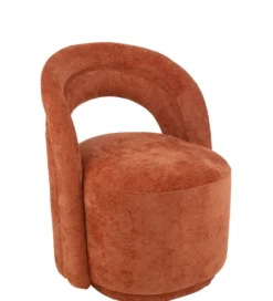 Fotel OSAMIN 80 cm pomarańczowy