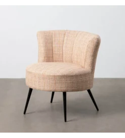 Fotel OSOI 71 cm tapicerowany marmurkowy