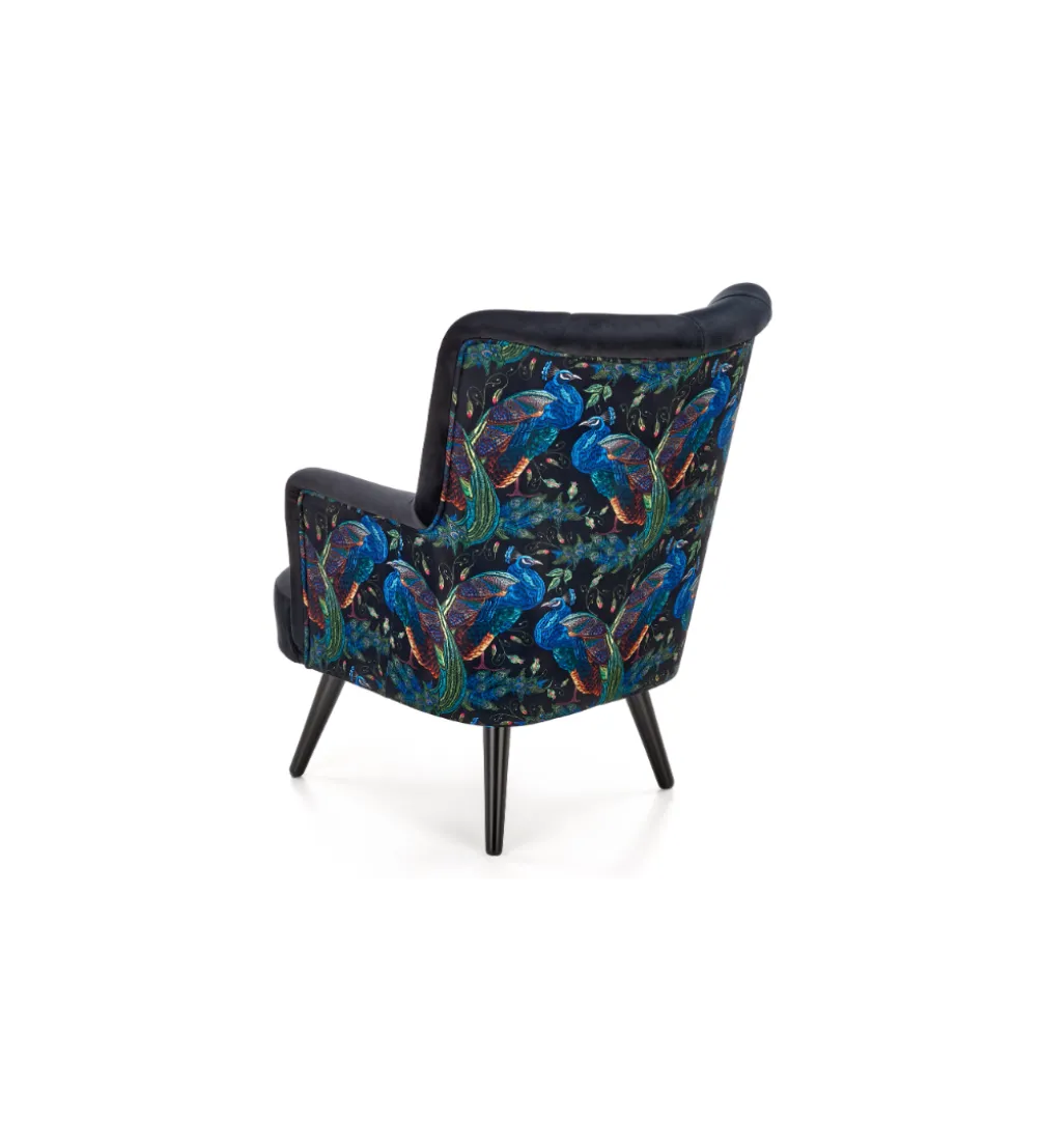 Fotel PAGONI czarny