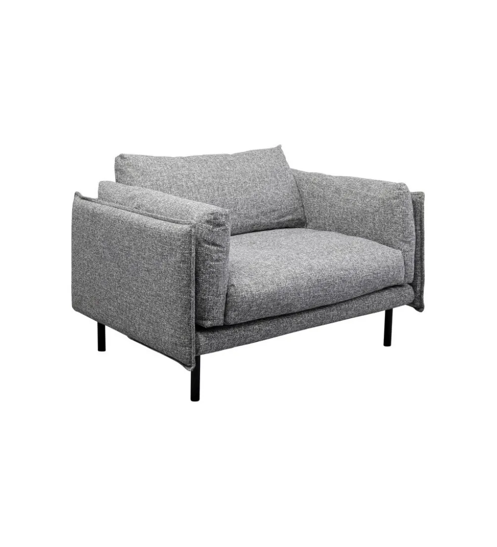 Fotel POLA 126 cm szary