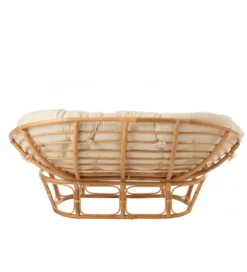 Fotel RONI Rattanowy 179 cm Naturalny