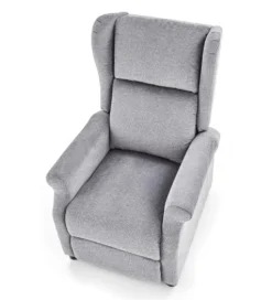 Fotel rozkładany AGUSTIN 75 cm szary