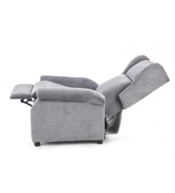 Fotel rozkładany AGUSTIN 75 cm szary