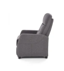 Fotel rozkładany FELIPE 64 cm szary