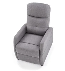 Fotel rozkładany FELIPE 64 cm szary