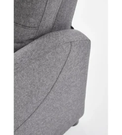 Fotel rozkładany FELIPE 64 cm szary
