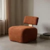 Fotel SELO 64 cm terakotowy