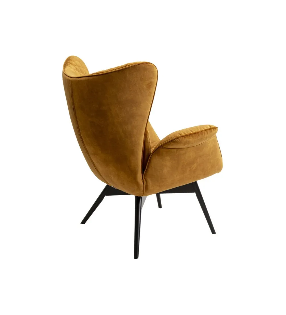 Fotel TUDOR VELVET 102 cm welur złotobrązowy